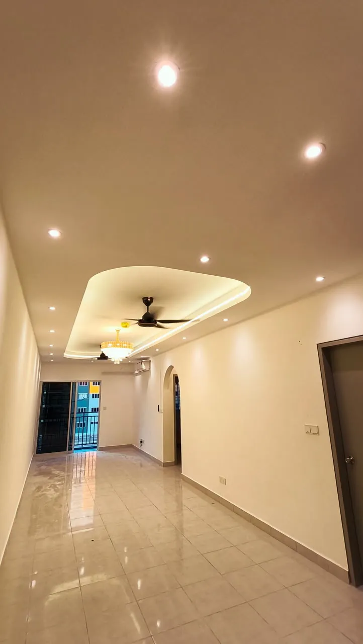 Completed ceiling lighting by EUKA Living