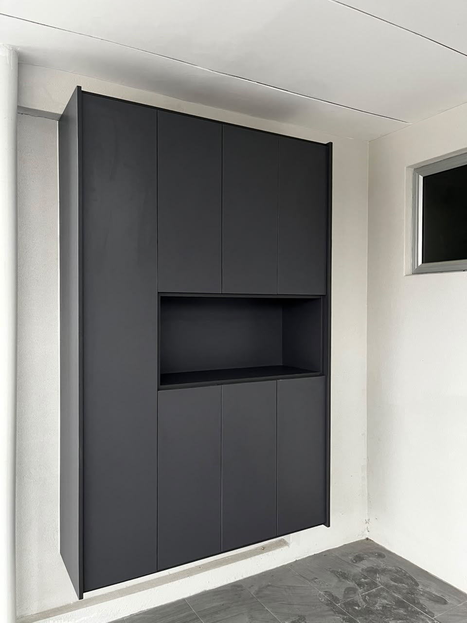 Custom shoe cabinet by EUKA Living